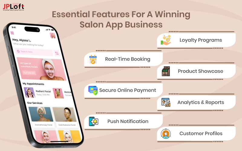 Essential Features for a Winning Salon App Business